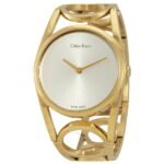 ЖЕНСКИЕ ЧАСЫ CALVIN KLEIN K5U2 M546.  Корпус из: нержавеющей стали (полированный).