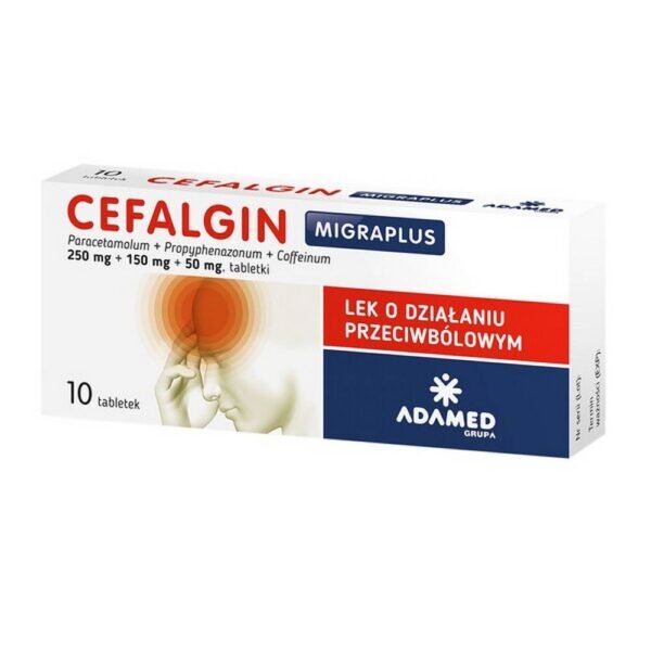 Cefalgin is a medicinal product for use in pain of mild to moderate intensity and in fever.