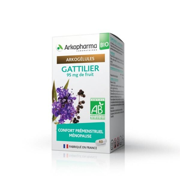 Arkogélules® Chaste Tree BIO is a food supplement specially formulated to contribute to female well-being. It helps reduce discomfort during the premenstrual period and menopause.