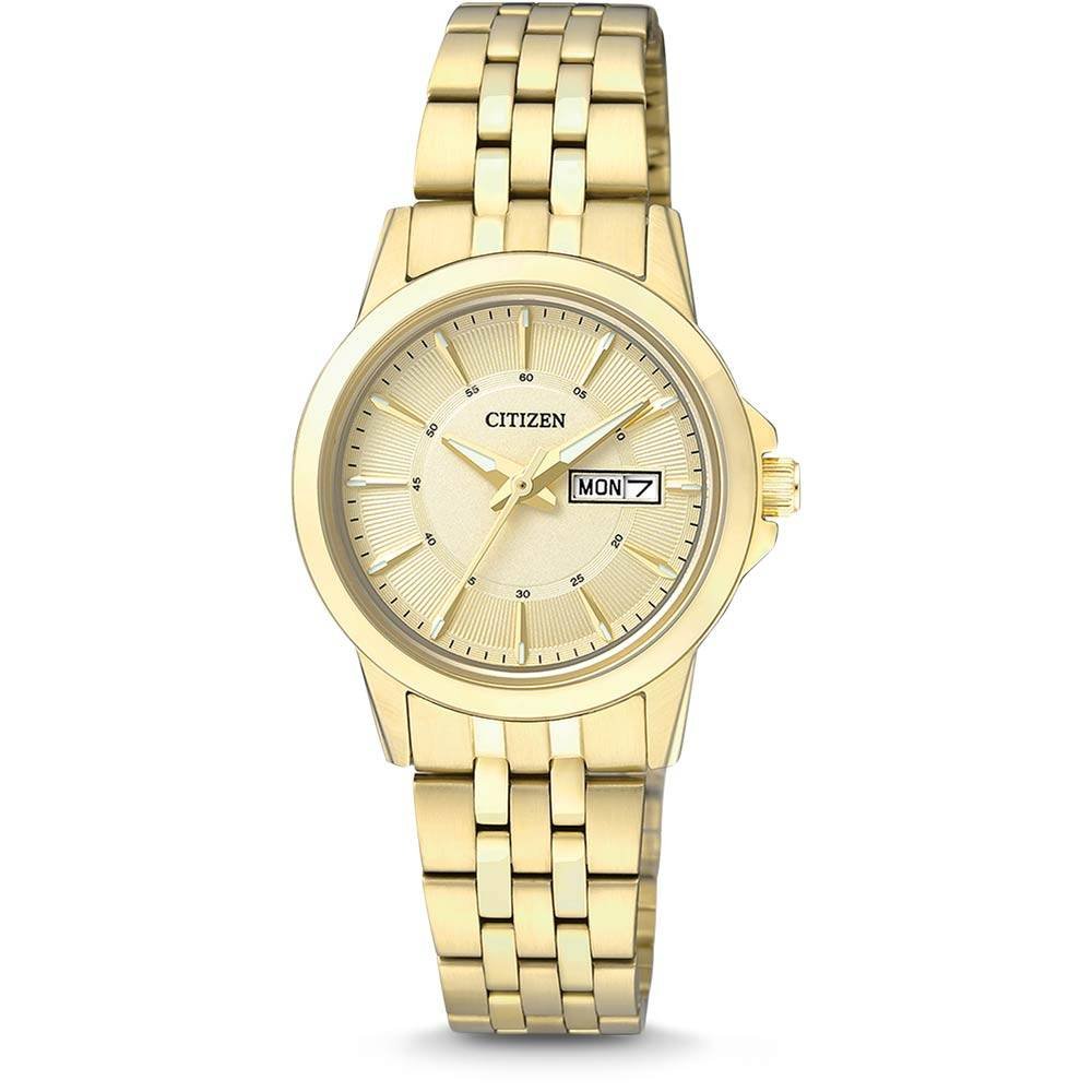 Citizen Eco-Drive L Collection Women's Blue Mother-of-Pearl Watch