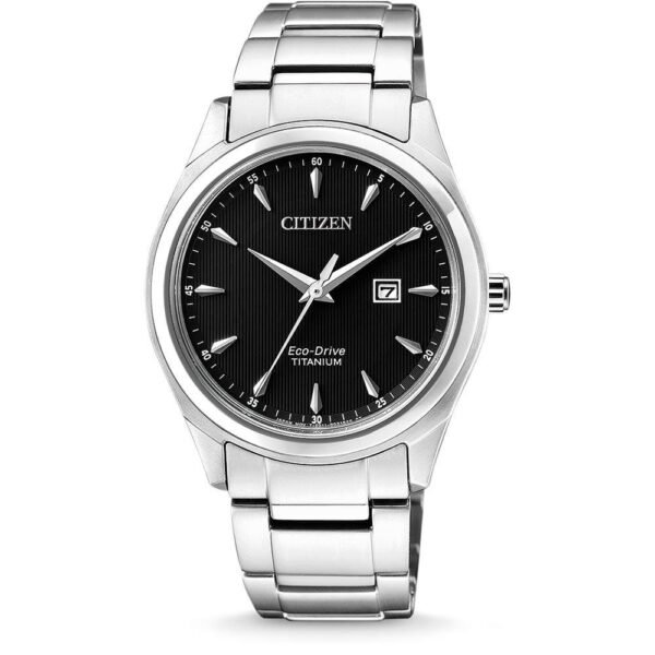 WOMEN'S WATCH CITIZEN EW2470 - 87E. Body and bracelet with super-titanium, polished bezel, 5 times harder and 40% lighter steel, swirling bottom, sapphire glass.