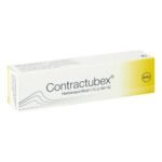 Contractubex gel is a scar medication that smooths and relaxes the scar tissue after the wound has healed completely. Contactubex has 3 active ingredients (heparin, onion liquid extract and allantoin) with a strengthening effect.
