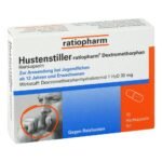 Cough suppressants against dry coughs
