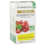 Arkocaps Cranberryne, пищевая добавка для женщин, страдающих рецидивирующими инфекциями мочевыводящих путей.
