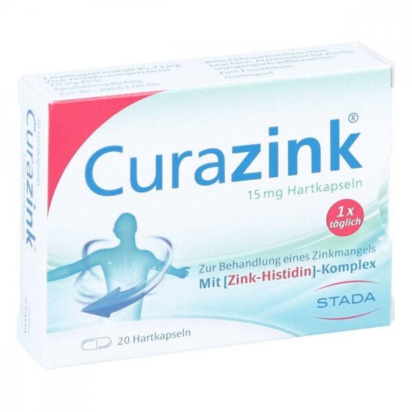 Curazink only once a day to adequately supply the body with zinc deficiency