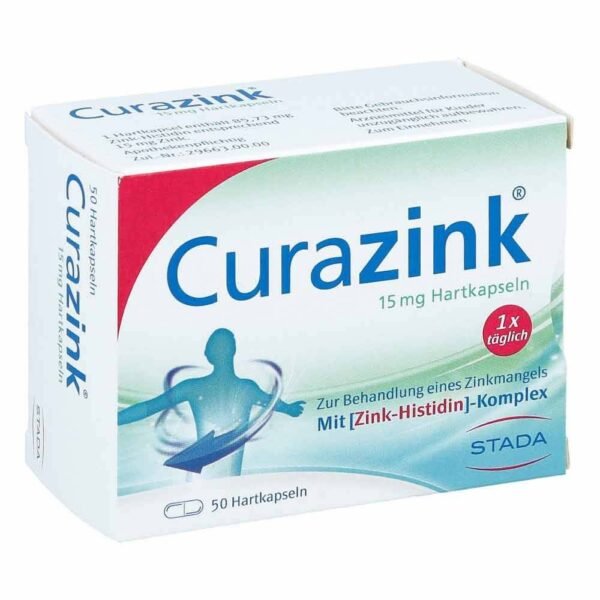 Curazink only once a day to adequately supply the body with zinc deficiency