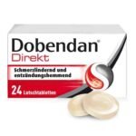 2x DOBENDAN Directly for a sore throat and difficulty swallowing