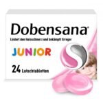 Effective relief from sore throats in children