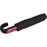Зонт мужской Doppler DOP72066B. Усиленная рама из стекловолокна и стальная телескопическая труба обеспечивают долговечность даже при сильных порывах ветра