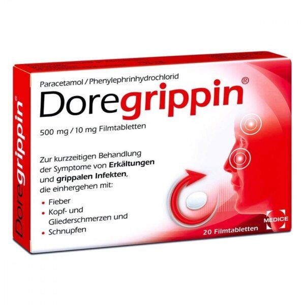The quick triple help for cold pains, fever and nasal congestion