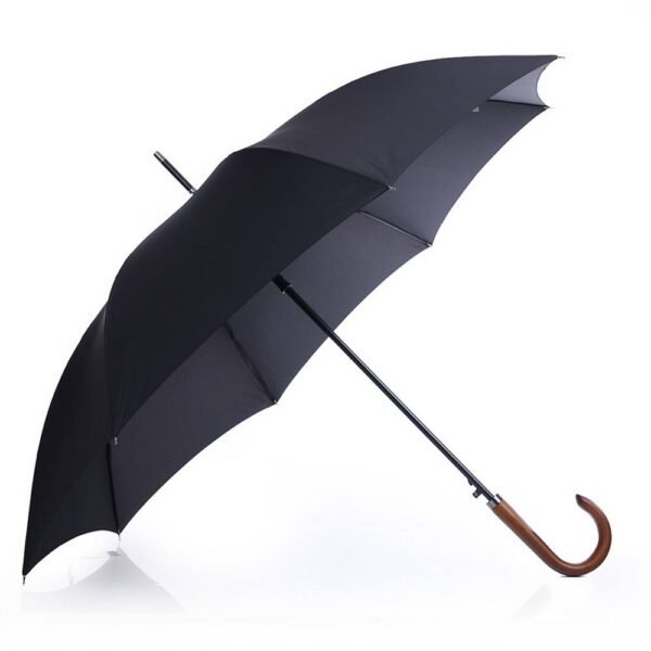 Men's umbrella, long, cane, automatic, Elegant Pierre Cardin 14395. The diameter of the umbrella is 112 cm.