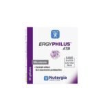 Ergyphilus ATB 30 Capsules от Nutergia объединяет пробиотики для поддержки микробиоты в случае лечения антибиотиками или аллергических состояний.