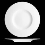 Shallow plate specially designed for design and experiential gastronomy from a Czech manufacturer of first-class quality.