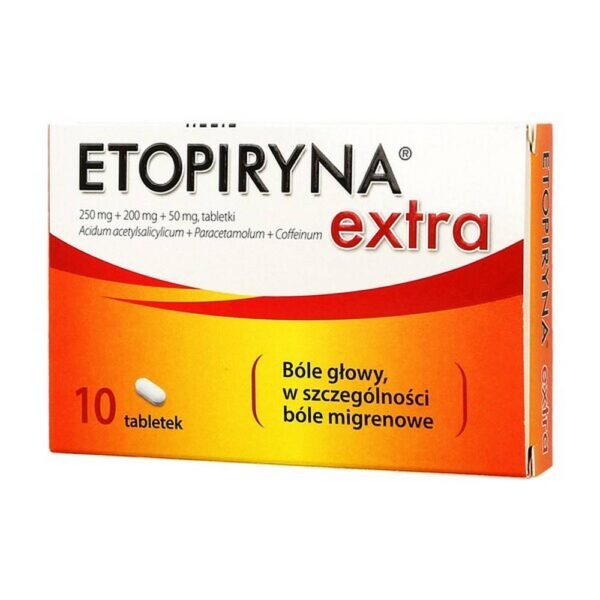 Etopyrin Extra - a multi-component drug that combines analgesic, anti-inflammatory and antipyretic properties.