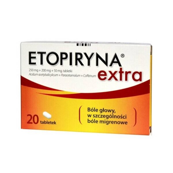 Etopyrin Extra - a multi-component drug that combines analgesic, anti-inflammatory and antipyretic properties.