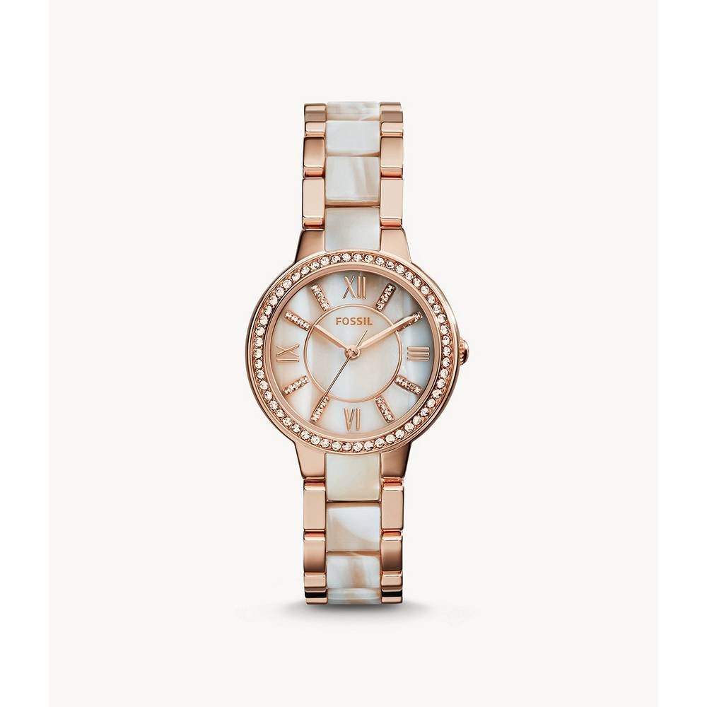 Fossil es3284 часы женские цвет золото