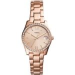 Women's wristwatch Fossil es4318. Glass for watches: mineral glass.
