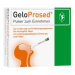 GeloProsed oral powder is a non-prescription drug from G. Pohl-Boskamp GmbH & Co. KG that is sold in pharmacies. and it contains acetaminophen and phenylephrine hydrochloride as active ingredients.