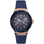 ЖЕНСКИЕ ЧАСЫ GUESS ANALOG QUARTZ SILICONE W0571L1. Ремешок для часов: нержавеющая сталь.