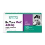 IbuTeva Max film-coated tablets are an analgesic, antipyretic and anti-inflammatory drug. The drug contains ibuprofen from the group of non-steroidal anti-inflammatory drugs (NSAIDs) and is used for mild to moderate pain, e.g. headache, including migraine headache, toothache, dysmenorrhea. IbuTeva Max can also be used to reduce fever.