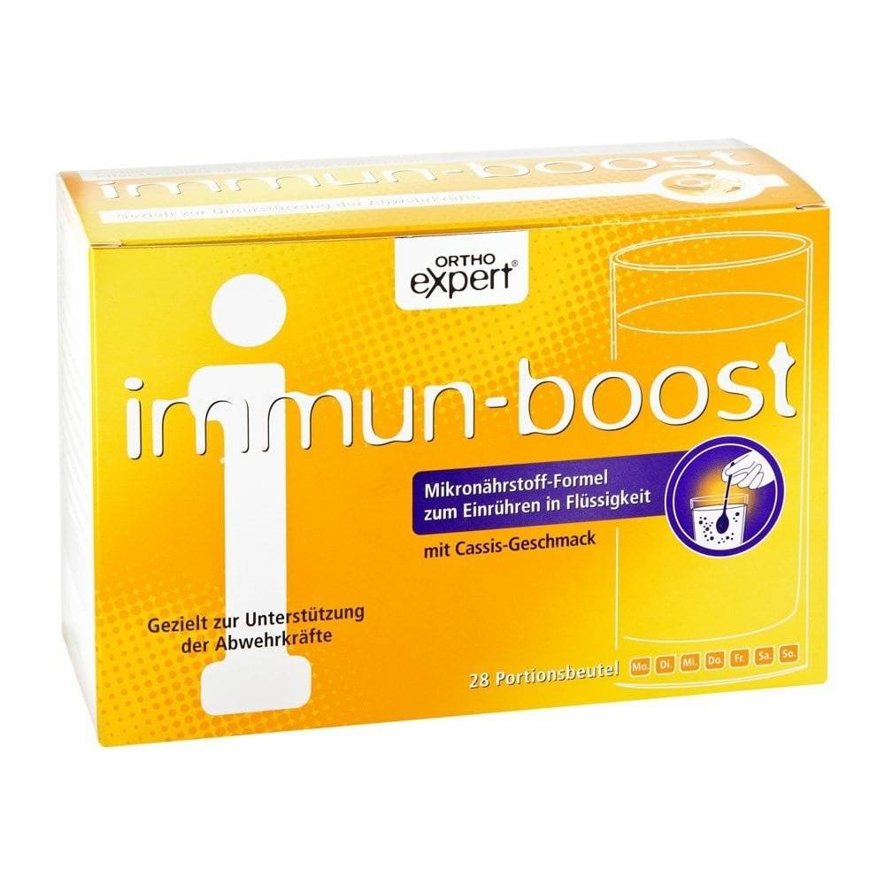 immun boost orthoexpert drinking granules 28x102 g способствует укреплению иммунной системы