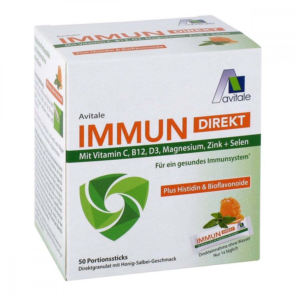 immune direct sticks 50x22 g Portion sticks for direct consumption without water