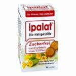 Ipalat throat pastilles honey-free without menthol, sugar-free, 40