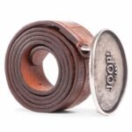 Ремень мужской JOOP - 7307 Sandalwood 222. Высокое качество материала.