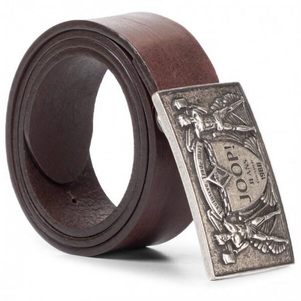 Men's JOOP belt! JEANS - 7643 205 D'Brown. High quality.