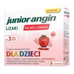 Junior-angin lollipops for children are a medical device that protects the mucosa of the mouth and throat, especially in patients with sore throat.The active substances in junior-angin lollipops soothe the irritated mucosa of the mouth and throat.