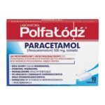 Laboratories PolfaŁódź Paracetamol is an antipyretic and analgesic drug for short-term treatment. The active substance of the medicinal product, i.e. paracetamol, does not irritate the gastric mucosa. The drug is used in pain of various origins, such as migraine, after injuries, surgical and dental procedures, or menstrual pain. PolfyŁódź paracetamol can also be administered to reduce fever accompanying, among others, colds and flu-like conditions. The drug is intended for adults and children over 12 years of age.