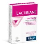 Лаборатории PILEJE предоставляют вам пищевую добавку LACTIBIANE IMMUNO, концентрация которой в пробиотиках, витамине С и витамине D способствует правильному функционированию нашей естественной системы защиты.