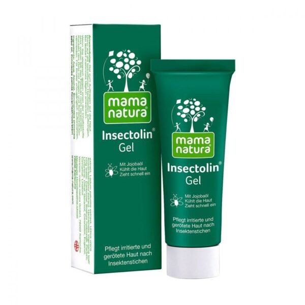 Cares for and soothes irritated, reddened and itchy skin after insect bites