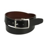 The two-way men's black-and-brown belt is Miguel Bellido 4896-35-1987-09-050. High quality materials.