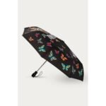 ЗОНТИК MOSCHINO 8129.black. Синтетический материал. Текстильный материал.