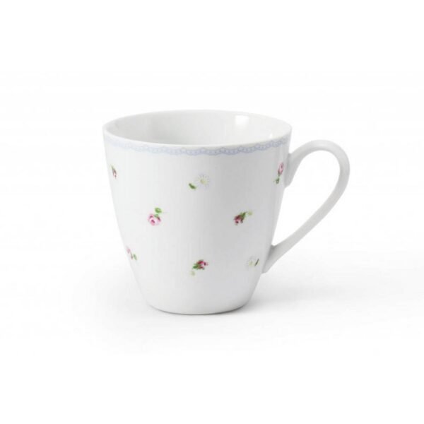 The porcelain mug in the delicate RoseLine decor will delight all flower lovers.