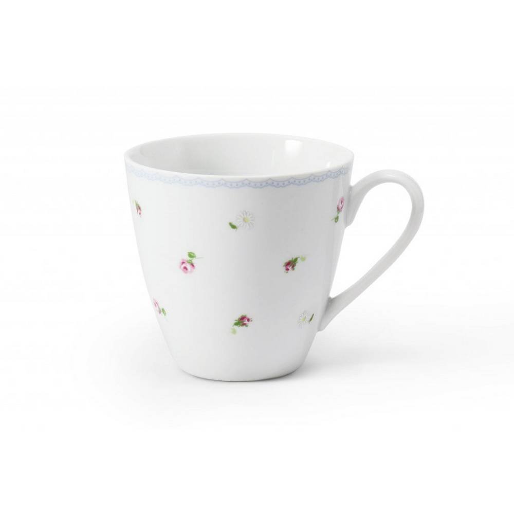mug 030 l roseline ii leander czech porcelain 2 letters The porcelain mug in the delicate RoseLine decor will delight all flower lovers.