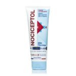 The natural analgesic gel Nociceptol recommended in case of edema, contractures, strains, sprains, bruises, elongation, strains and various traumas.