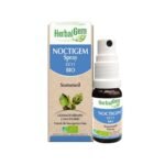 The Noctigem GC11 spray promotes falling asleep and increases the quality of sleep thanks to the linden bud, which has both the calming properties of the flower and draining of the sapwood and the fig tree bud which acts in depth on the whole. nervous balance. The sleep complex is also recommended for hyperactive children.