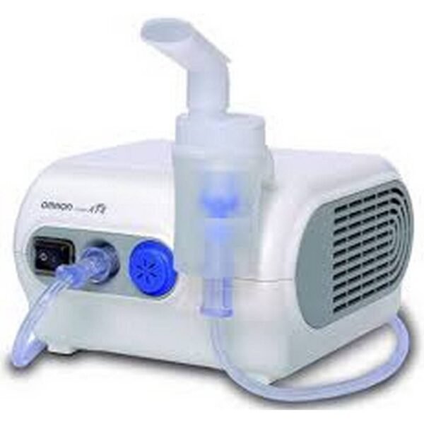 This inhalation device comes from Omron and is ideal for home use and the whole family. Thanks to a powerful compressor, the Omron Omron C 28 Compair (PZN: 4635994) ensures that the therapeutically effective aerosols penetrate into the rearmost airways and thus prevent respiratory diseases.