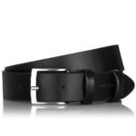 ITALIAN MEN'S LEATHER BELT PAOLO PERUZZI FOR JEANS IR-01. High quality materials.