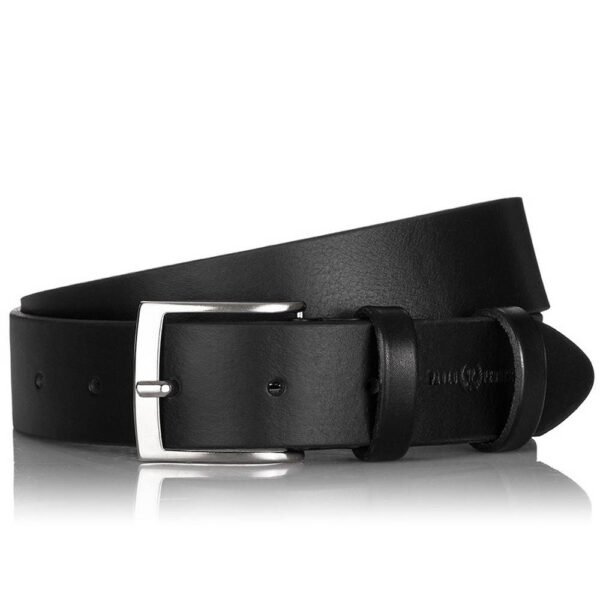 ITALIAN MEN'S LEATHER BELT PAOLO PERUZZI FOR JEANS IR-01. High quality materials.
