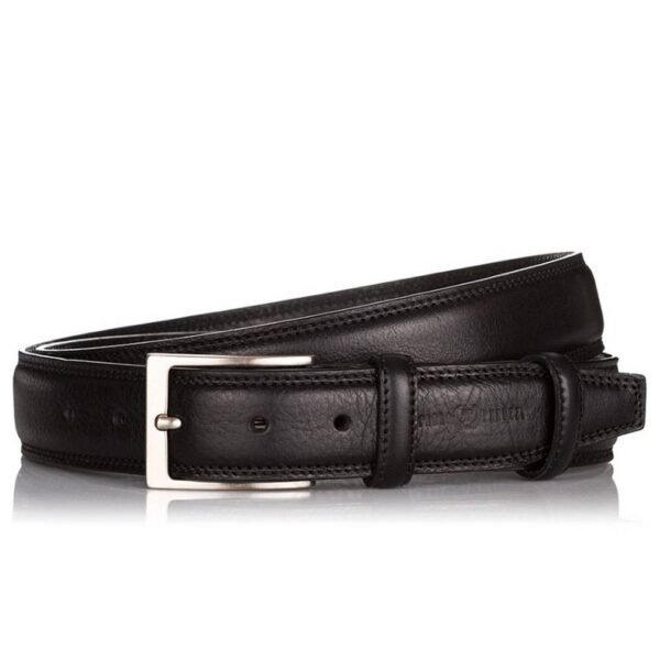 MEN'S LEATHER BELT PAOLO PERUZZI IP-02. High quality materials.
