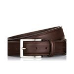 MEN'S LEATHER BELT PAOLO PERUZZI IP-03. High quality materials.