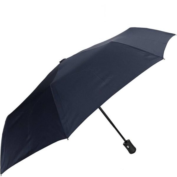 Automatic folding umbrella, dark blue Parasol Smati BS-USA-21888. Fast and easy to use - automatic folding and laying out the umbrella.