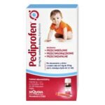 Pediprofen is a drug with analgesic, antipyretic and anti-inflammatory properties.