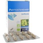Griffonia Phytostandard изготавливается из свежих семян (замороженных после сбора урожая), происхождение которых установлено.