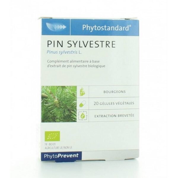 Phytostandard Сосна обыкновенная PhytoPrevent Pileje, изготовленный из экстрактов сосны обыкновенной, способствует поддержанию нервного баланса.