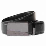 PIERRE CARDIN men's belt - 609 HY03 Black. High quality materials.