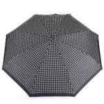 Автоматический складной женский зонт Pierre Cardin 82258 - черный и белый. Автоматическая система открытия и закрытия зонтов.